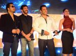 Salman Khan, Kareena Kapoor, Kabir Khan, Mika Singh at Bajrangi Bhaijaan promotions in Delhi on 14th July 2015